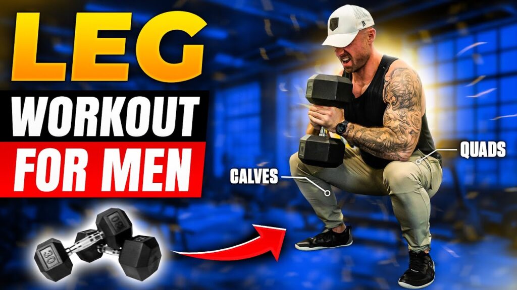 Dumbbell Leg Workout for Men